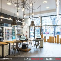 Thiết kế - thi công chuỗi cửa hàng kính mắt thời trang